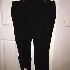 Women’s petite black slacks